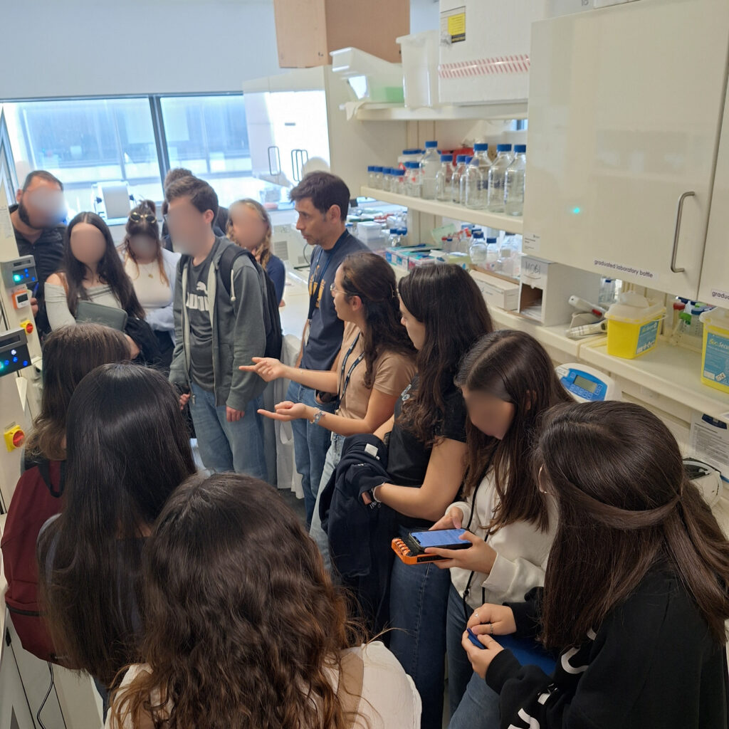 FEUP students visit the Molecular Biomaterials Lab