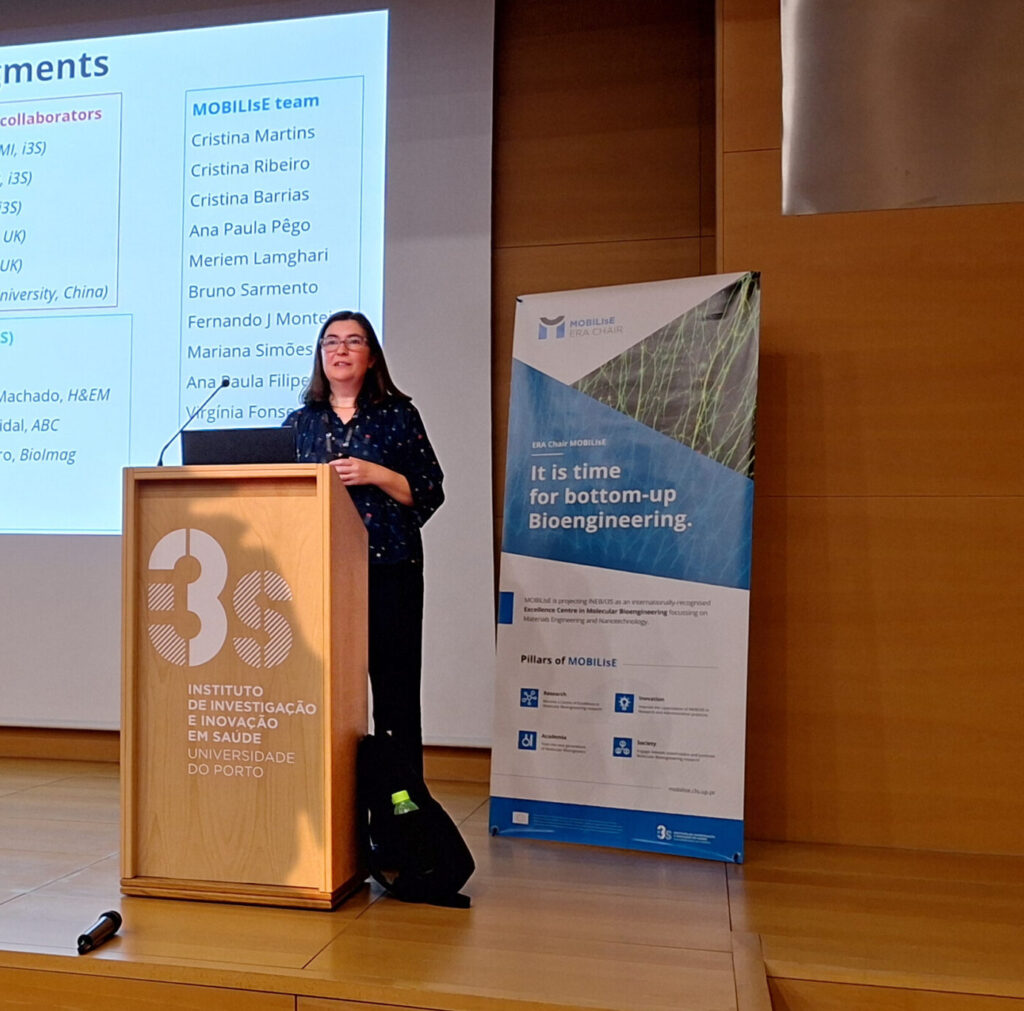 Helena Azevedo showcases pioneering Cancer and Regenerative Medicine research at i3S